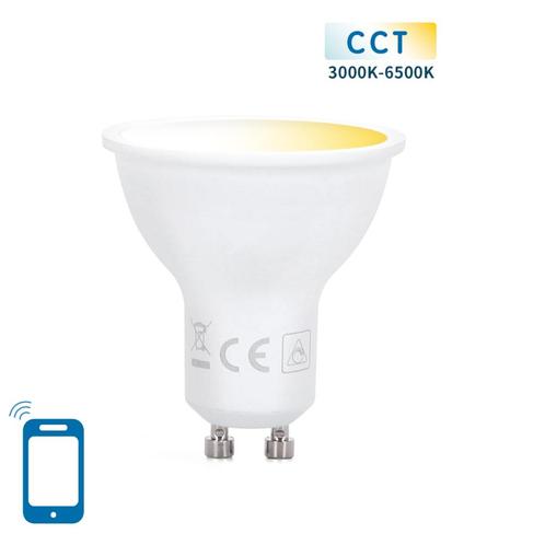 Slimme LED Spot - GU10 - Dimbaar - CCT - 5W vervangt 35W -, Maison & Meubles, Lampes | Autre, Envoi