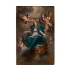 Abraham Bloemaert (1564 - 1651), Kring van - Incoronazione, Antiek en Kunst