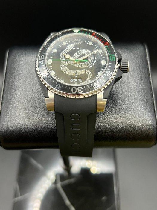 Gucci - Dive - Zonder Minimumprijs - YA136323 - Heren -, Handtassen en Accessoires, Horloges | Heren