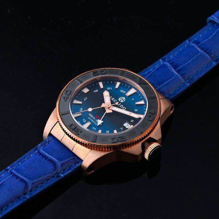 ARCAIDO - PRIMO GMT BRONZE - Homme - 2026, Bijoux, Sacs & Beauté, Montres | Hommes