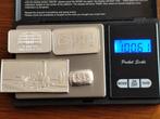 100 gram - Zilver .999 - 4 lingots de différentes sociétés