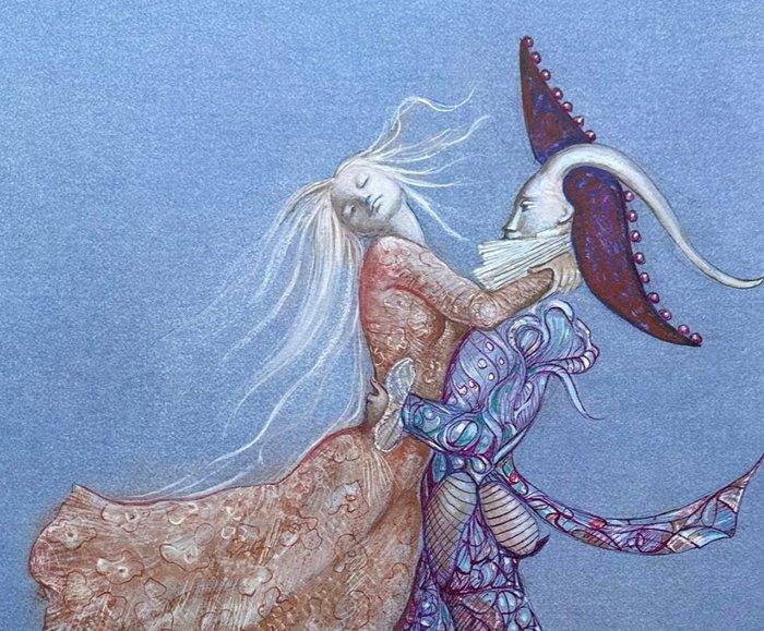 Leonor Fini (1907-1996) - Tango Surréaliste 1980, Antiquités & Art, Antiquités | Autres Antiquités