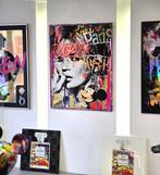 Patryk Konrad - Paris fashion model pop art collage -