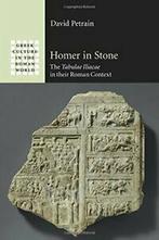 Homer in Stone by Petrain, David New   ,,, Petrain, David, Verzenden