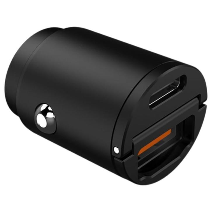Celly CC Mini Autolader 1x USB-A + 1x USB-C 30W, Telecommunicatie, Autoladers, Nieuw, Verzenden