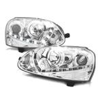 Phares Pour Volkswagen Vw Golf Mk5 03-08 Daylight Chromé, Verzenden
