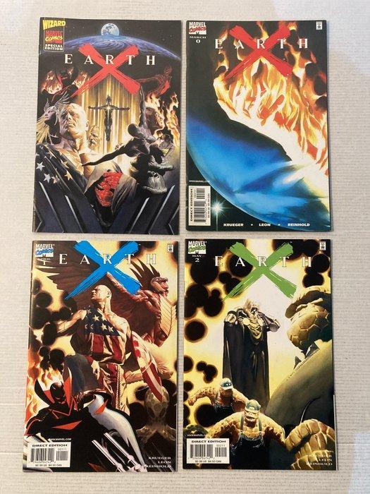 Earth X (1999) # 0, 1 / 12 + Specials. Complete Series! ALL, Boeken, Strips | Comics