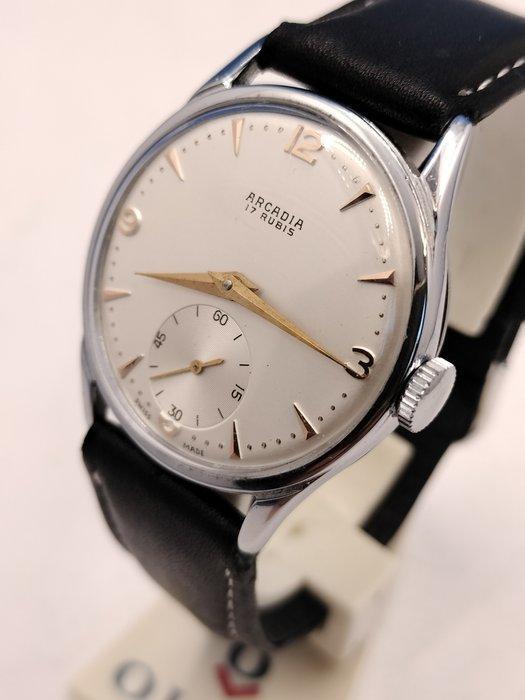 Arcadia - Classico - Sans Prix de Réserve - 1091 - Homme -, Handtassen en Accessoires, Horloges | Heren