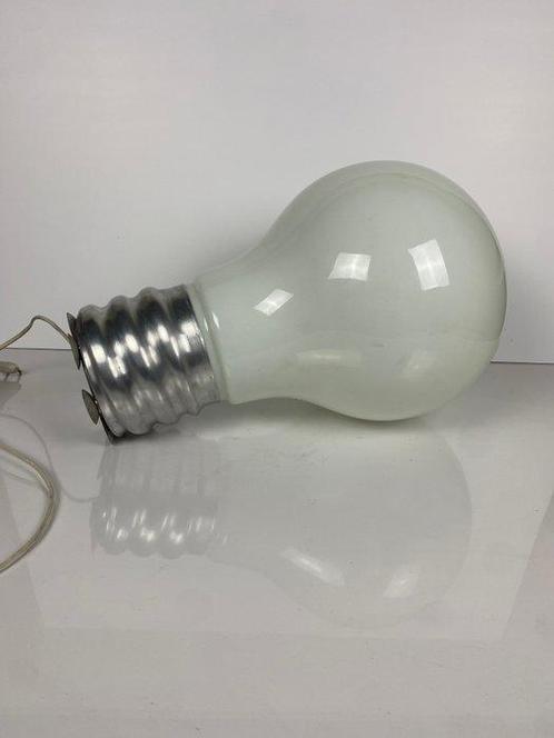 Lampe - Aluminium, Verre, Antiek en Kunst, Antiek | Verlichting