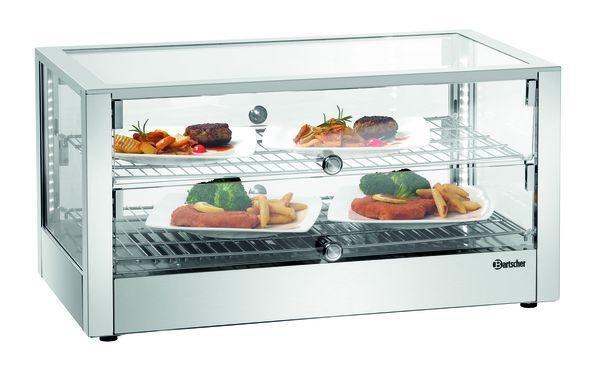 Warmhoudvitrine | 6200 2 EK | 80L | 1kW | Sluitklep Beide, Zakelijke goederen, Horeca | Keukenapparatuur, Nieuw in verpakking