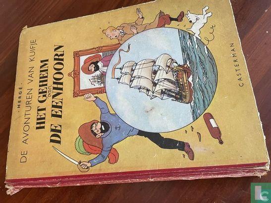 Kuifje - Het geheim van de Eenhoorn  - 1951, Boeken, Stripverhalen, Gelezen, Eén stripboek, Verzenden