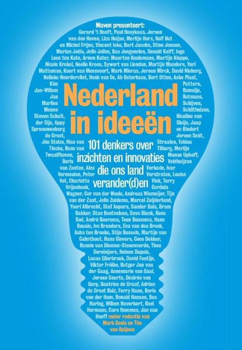 Nederland in ideeën 9789490574987, Boeken, Politiek en Maatschappij, Gelezen, Verzenden