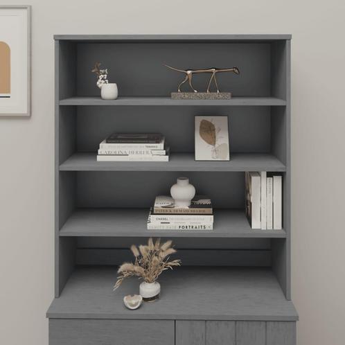 vidaXL Opzetkast HAMAR 90x30x100 cm massief grenenhout, Huis en Inrichting, Kasten | Dressoirs, Nieuw, Verzenden