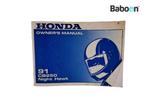 Livret dinstructions Honda CB 250 Nighthawk 1991-2008