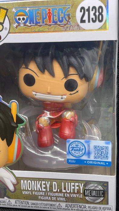 Funko - Funko Pop Funko Pop! Monkey D. Luffy (Metallic), Antiek en Kunst, Antiek | Speelgoed