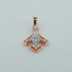 Zonder Minimumprijs - Hanger - 18 karaat Geel goud - 0.14ct.
