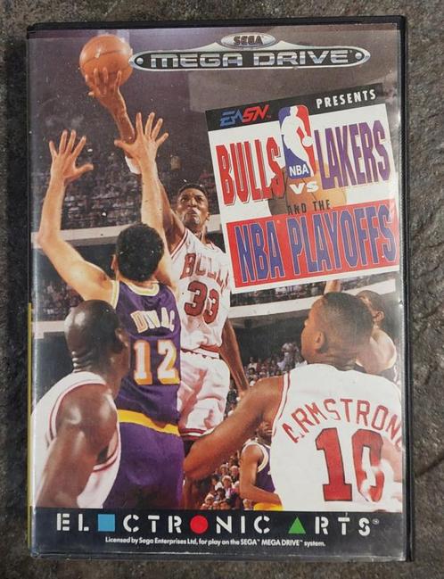 Bulls vs Lakers (Sega MegaDrive tweedehands game), Consoles de jeu & Jeux vidéo, Consoles de jeu | Sega, Enlèvement ou Envoi