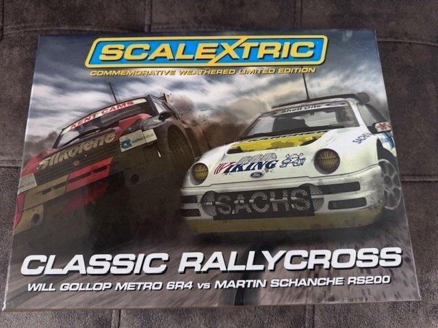 Scalextric - Slotcar Will Gollop Metro 6R4 vs Martin, Hobby en Vrije tijd, Modelauto's | 1:5 tot 1:12