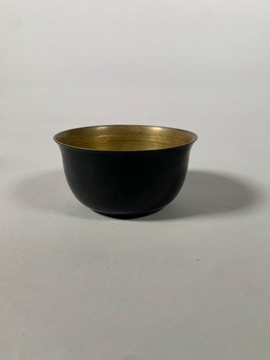 Jean DUNAND (1877-1942) - Vase - Bronze, laque, Antiquités & Art, Art | Objets design