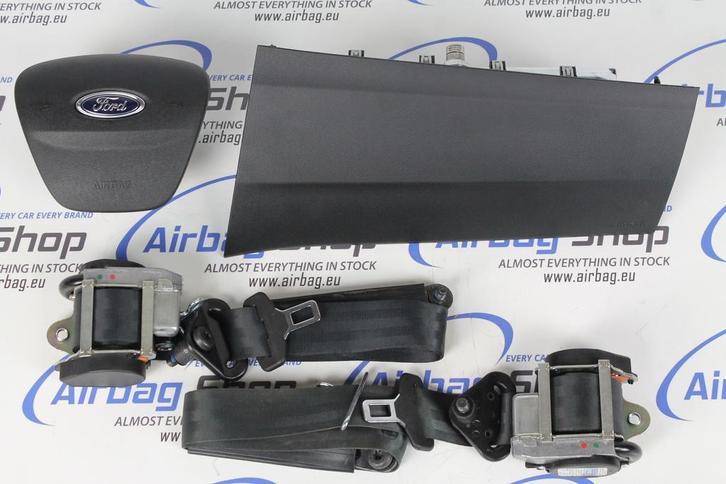 Airbag kit Ensemble de panneaux noir Ford Transit Custom, Auto-onderdelen, Dashboard en Schakelaars, Nieuw, Ford