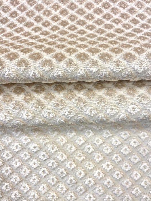 Jacquardfluweel met een klein, regelmatig geometrisch, Antiquités & Art, Tapis & Textile