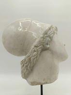 sculptuur, Testa di Atena - 38 cm - marmerstof