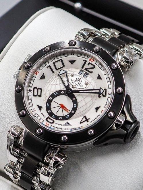 Gio Monaco - Sans Prix de Réserve - NEW * Small Seconds *, Handtassen en Accessoires, Horloges | Heren