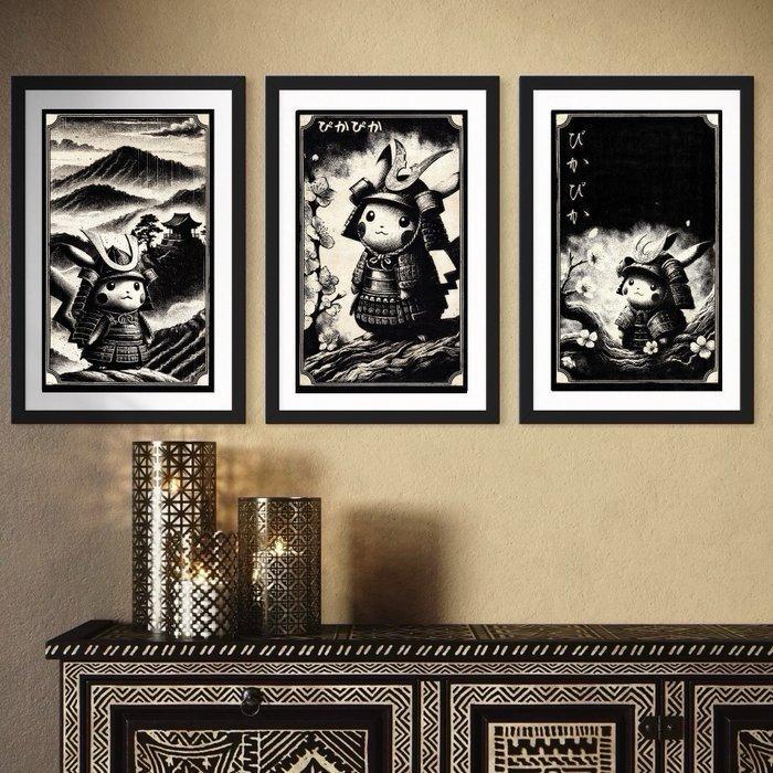 Æ (XX-XXI) - (Set of 3) - Pikachu Samurai Saga (2025) -, Games en Spelcomputers, Spelcomputers | Overige Accessoires