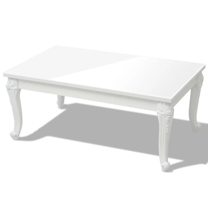Hoogglans Salontafel 100cm | Retour Deal | 55% Korting!, Huis en Inrichting, Tafels | Salontafels, 50 tot 100 cm, Rechthoekig