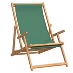 Teakhouten strandstoel groen | Retour Deal | 40% Korting, Verzenden, Teakhout, Nieuw, Stoel