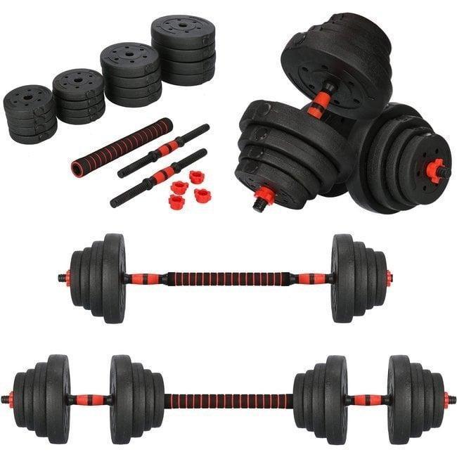 Gewichten Set 40kg | Composiet | Nieuw | Scherpe Prijs, Sports & Fitness, Équipement de fitness, Enlèvement ou Envoi