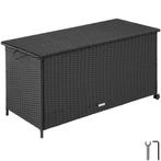 tectake Opbergbox Kuusamo, rotan, met aluminium frame en wie, Verzenden, Nieuw