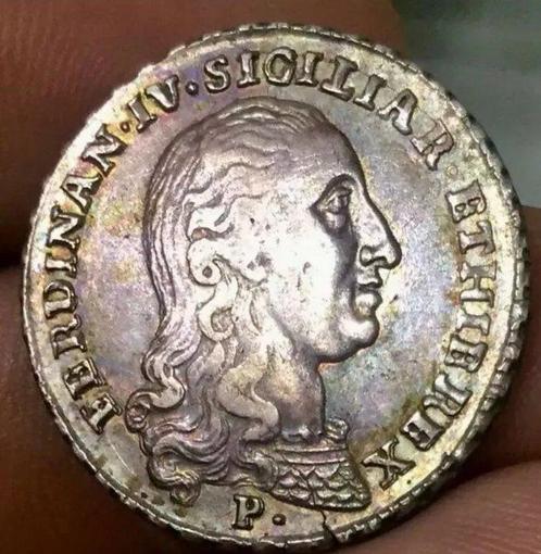 Italië, Koninkrijk Napels Ferdinando IV di Borbone, Postzegels en Munten, Munten | Europa | Niet-Euromunten