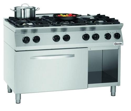 Gasfornuis MFG 7340 | 6 Kookpitten | 3x 3.5kW + 3x 6kW |, Zakelijke goederen, Horeca | Keukenapparatuur, Nieuw in verpakking, Verzenden