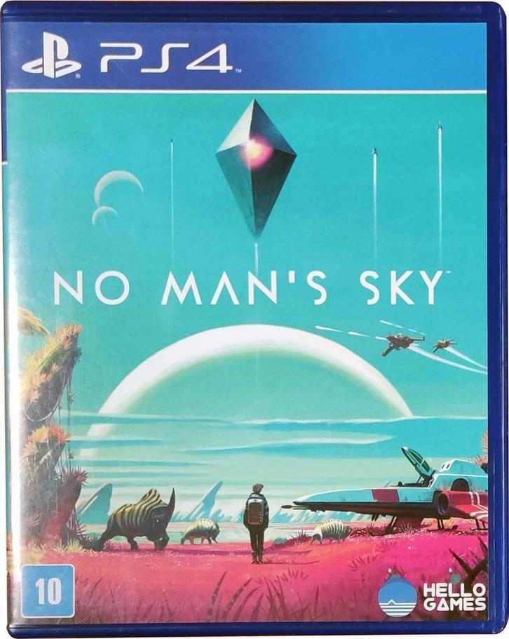 No Mans Sky-Portugees (PlayStation 4) Gebruikt, Games en Spelcomputers, Games | Sony PlayStation 4, Ophalen of Verzenden