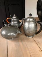 Liberty & Co., Daalderop KMD - Theepot (3) - Pewter teapot -, Antiek en Kunst