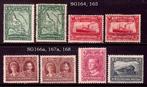 Newfoundland 1928/1931 - set - Stanley Gibbons, Gestempeld