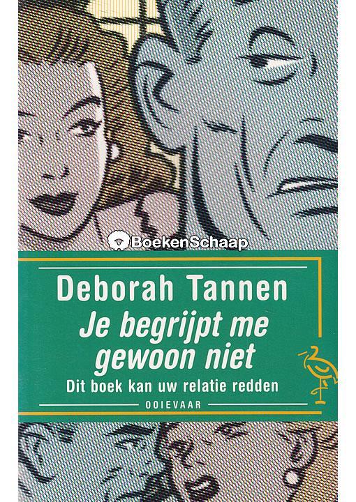 Je begrijpt me gewoon niet, Livres, Psychologie, Envoi