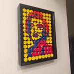 soul.arta - “Icona Pop” – Ritratto 3D su Tappi di Sughero, Antiek en Kunst