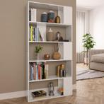 vidaXL Boekenkast/kamerscherm 80x24x159 cm hoogglans wit, Verzenden, Nieuw