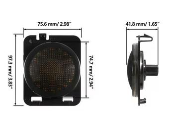Veiling - LED-zijknipperlicht Jeep Wrangler JK 2007-2015 beschikbaar voor biedingen