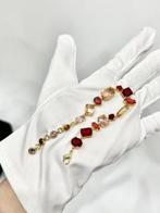Swarovski - Beeldje - Red crystal bracelet - Kristal, Metaal