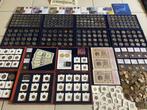 Wereld. Lot de 5 kgs et 370 monnaies dont Or et argent du, Postzegels en Munten