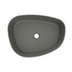 Waskom Arcqua Rocker Cast Marble 50x37 cm Organisch Links, Doe-het-zelf en Bouw, Sanitair, Ophalen of Verzenden, Nieuw, Overige typen