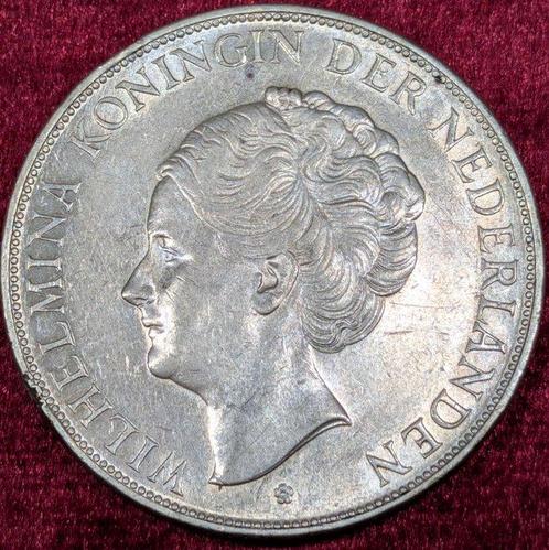 Pays-Bas. Wilhelmina. 2 1/2 Gulden 1938 (Sans Prix de, Postzegels en Munten, Munten | Nederland
