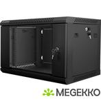 Lanberg WF01-6406-10B rack 6U Wandrek Zwart, Verzenden