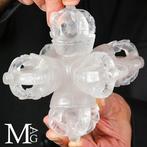 Aziatische kwarts sculptuur - zes-tandige dorje in helder, Collections