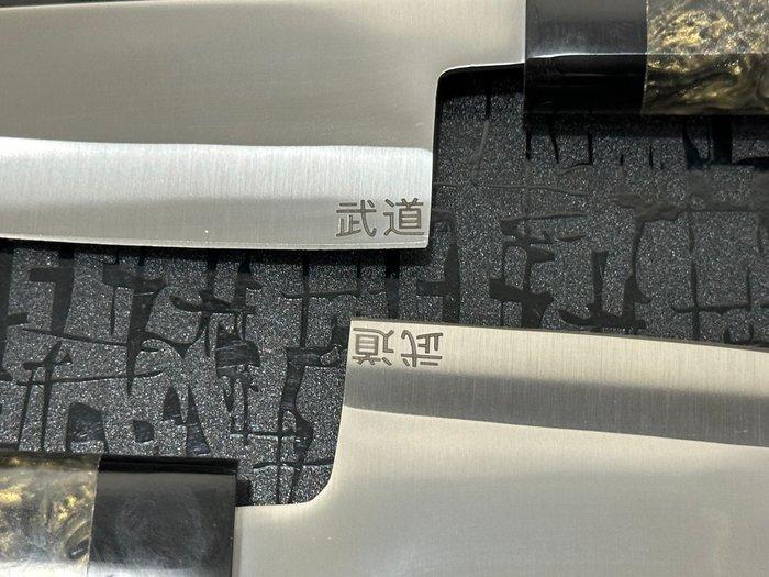 Deba - Couteau de cuisine - Chefs knife - Paire de couteaux, Antiek en Kunst, Antiek | Keukengerei