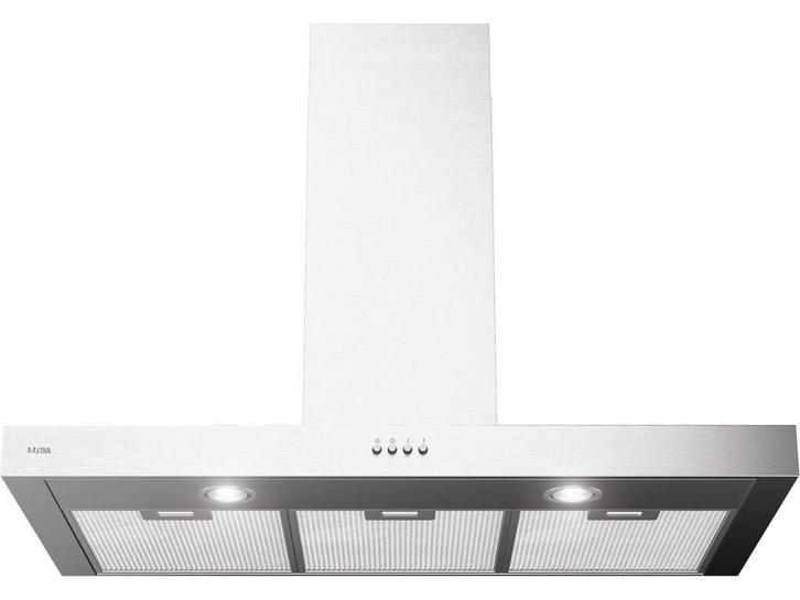 ETNA AB290RVS - Blokmodel Schouwkap - 3 Afzuigstanden - RVS, Elektronische apparatuur, Afzuigkappen, Zo goed als nieuw, Verzenden