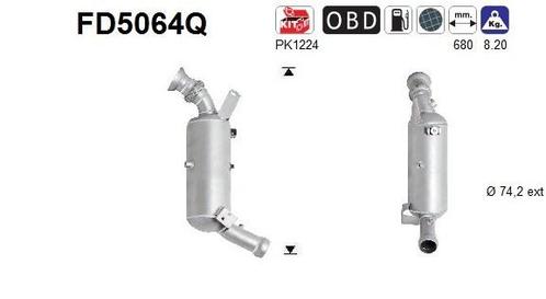 Roetfilter Silicium Mercedes-Benz C180, C200, E200, Auto-onderdelen, Uitlaatsystemen, Verzenden